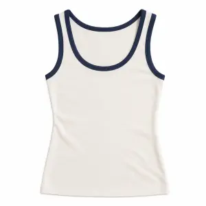 Contrast Trim Tank Top
