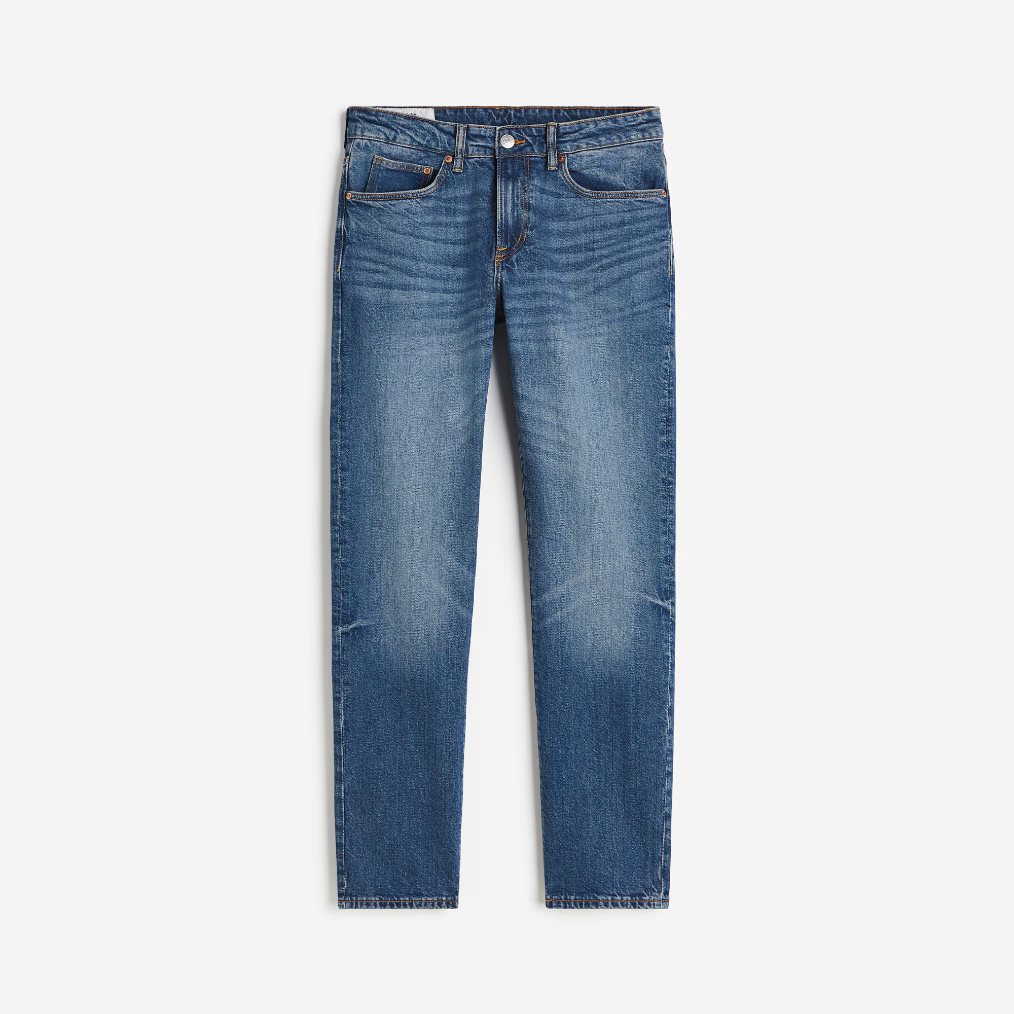 Men's Dark Denim Blue Jeans