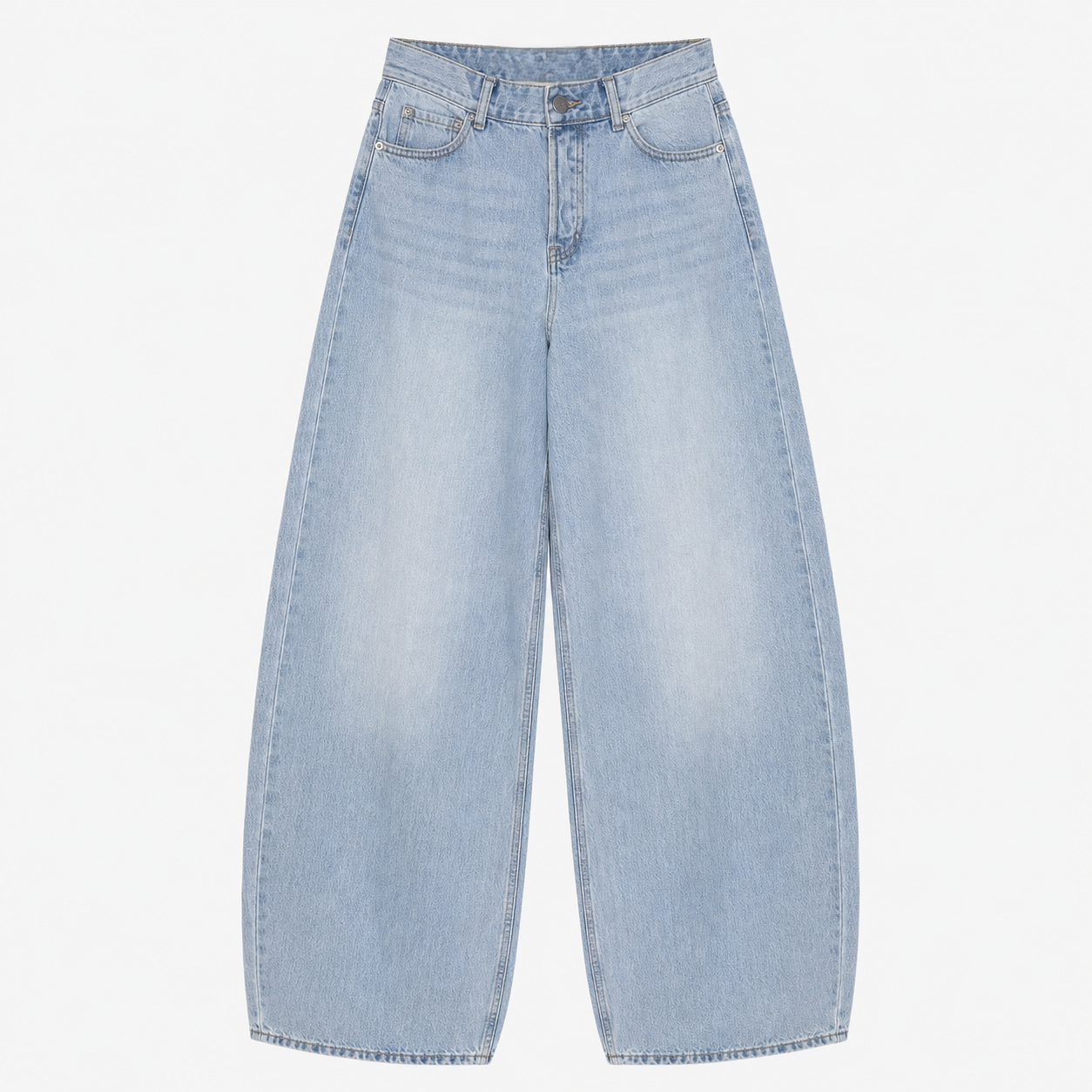 Women Paparazzi Oversized Baggy Denim Jeans