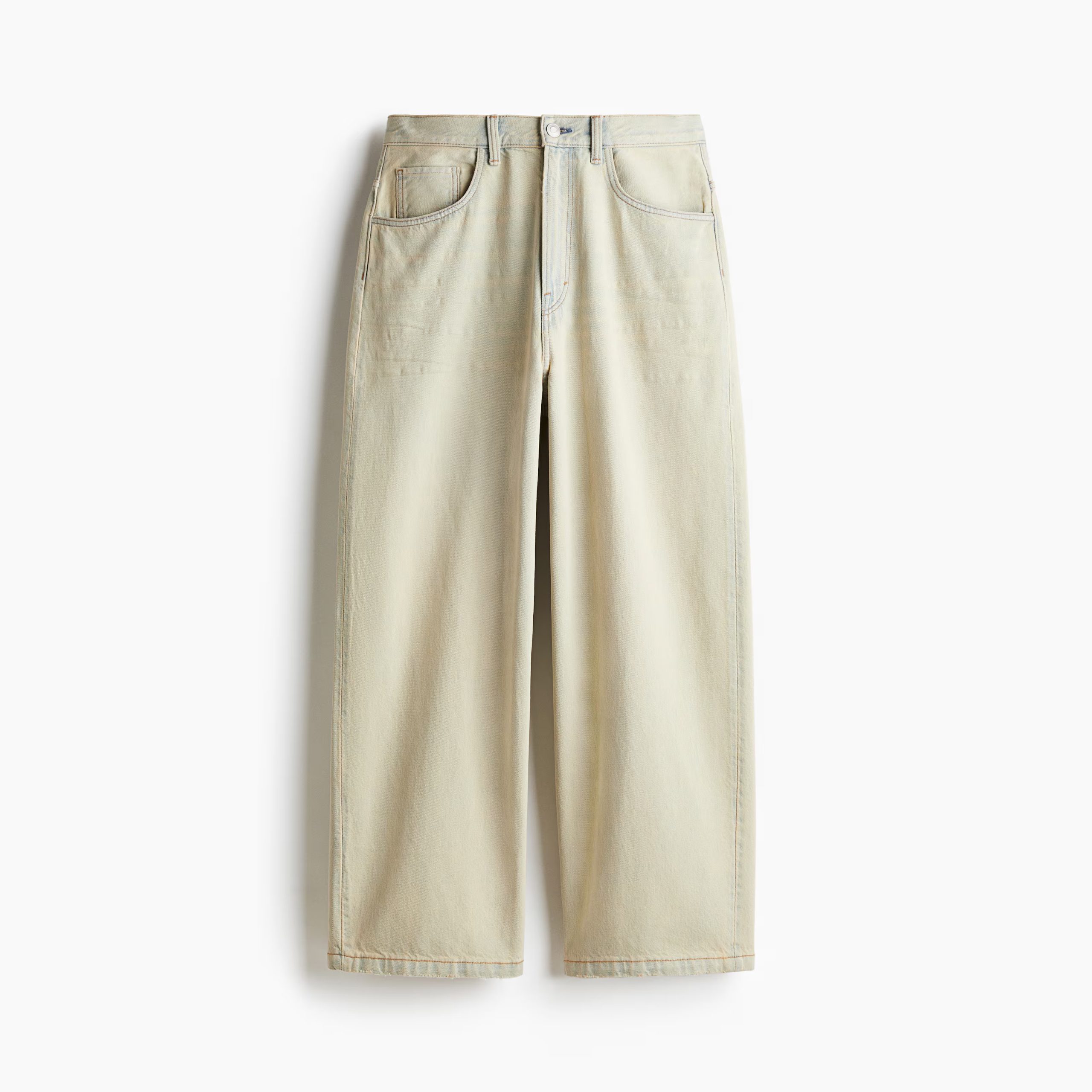 Super Baggy Pale Denim Blue Jeans