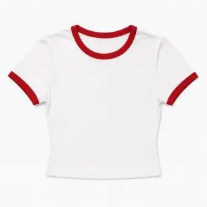 Womens-Contrast-Trim-Ringer-Crop-Tee