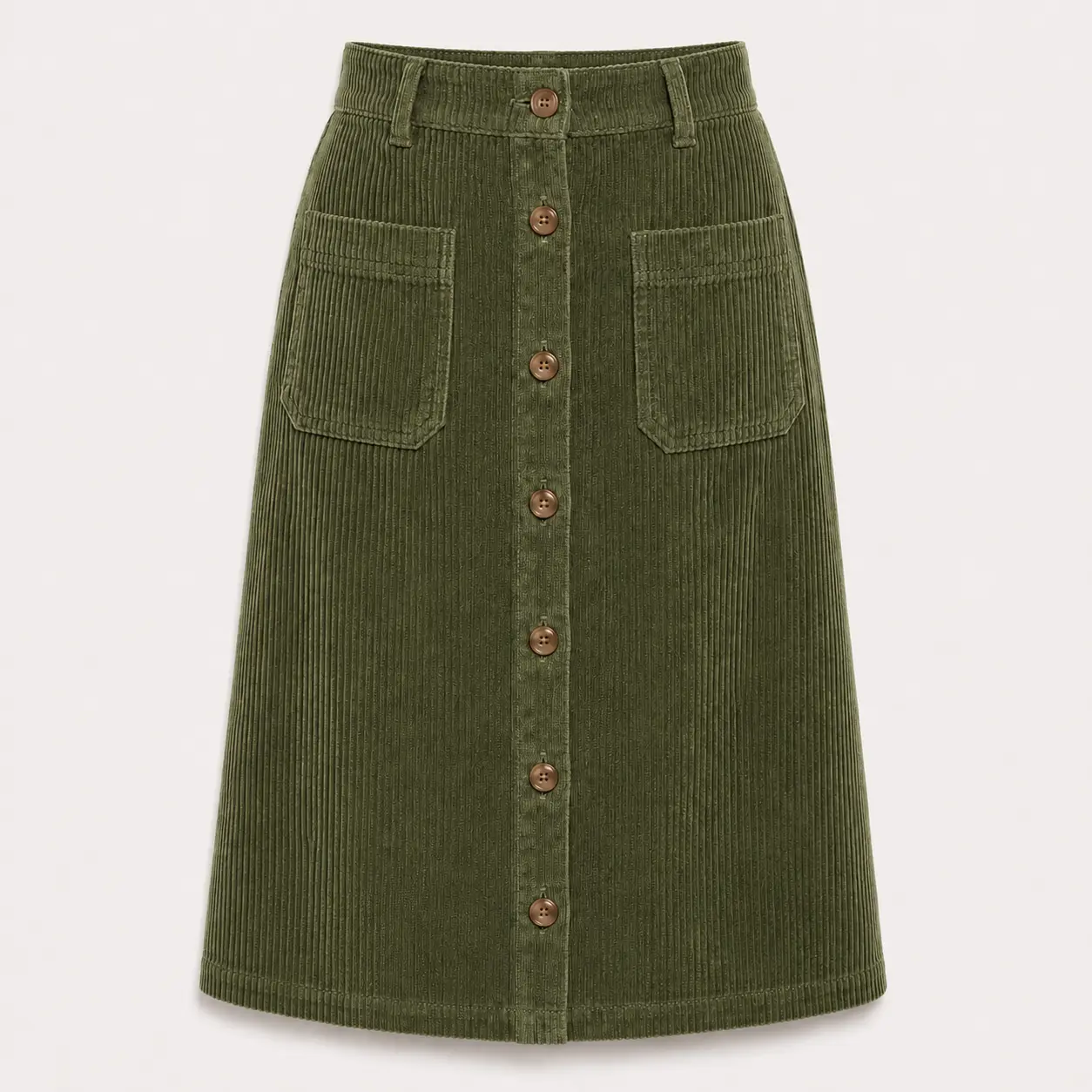 Women-Corduroy-Skirt